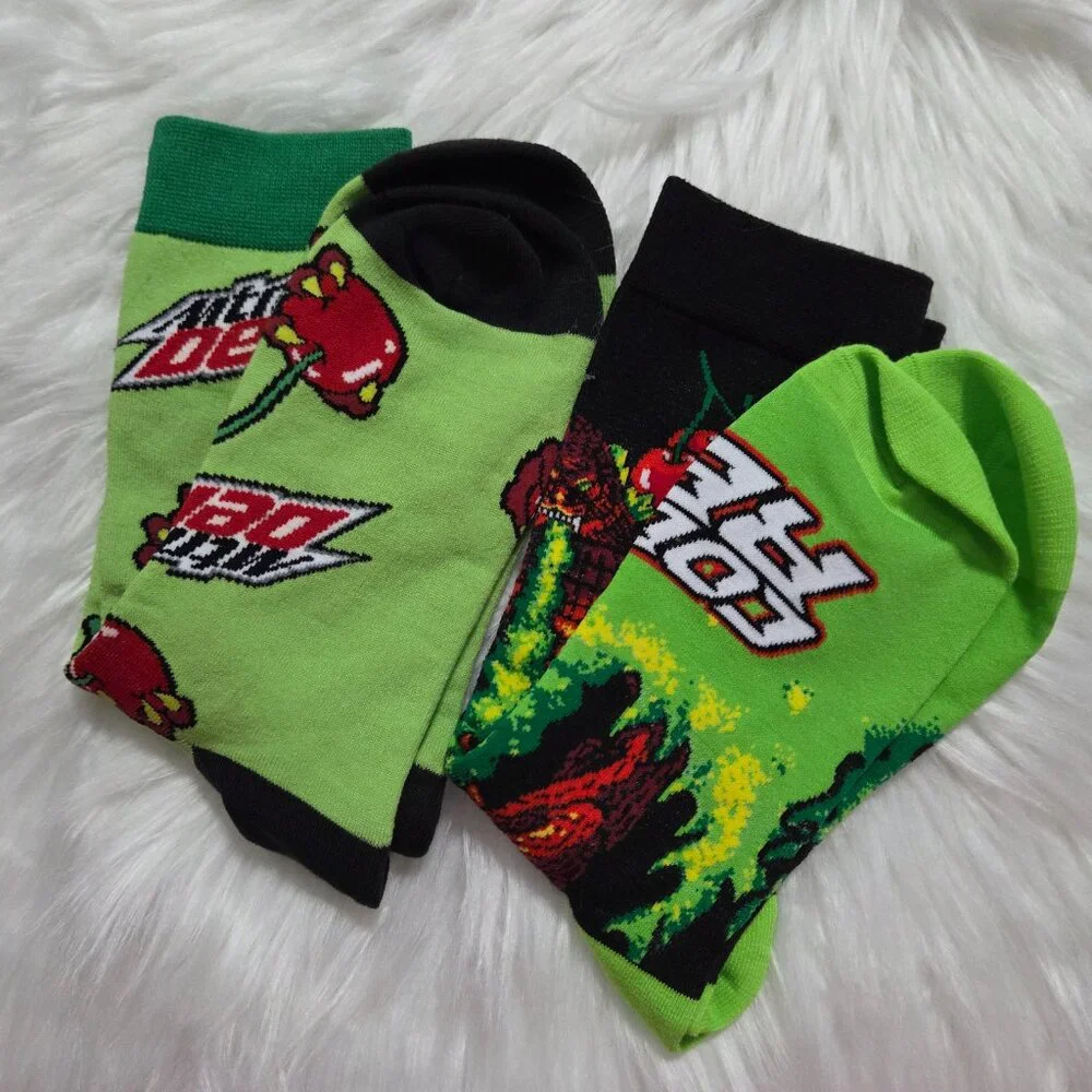 Mountain Dew Design Crew Sock Set